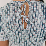 Block Print Floral Dress | Milk & Baby