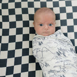 Summit Muslin Swaddle Blanket | Milk & Baby