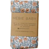 Dainty Meadow Bamboo Stretch Swaddle | Milk & Baby