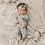 Dainty Meadow Bamboo Zipper | Milk & Baby