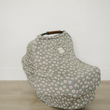 Light Green Daisy Bamboo Multi-Use Cover