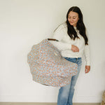 Dainty Meadow Bamboo Multi-Use Cover | Milk & Baby