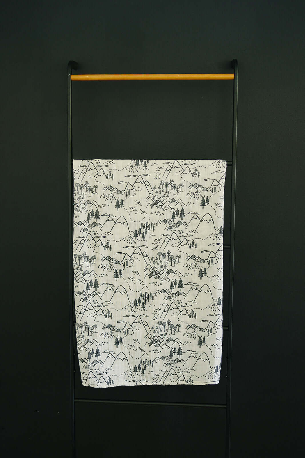 Summit Muslin Swaddle Blanket | Milk & Baby