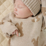 Bunny Jacquard Romper lifestyle