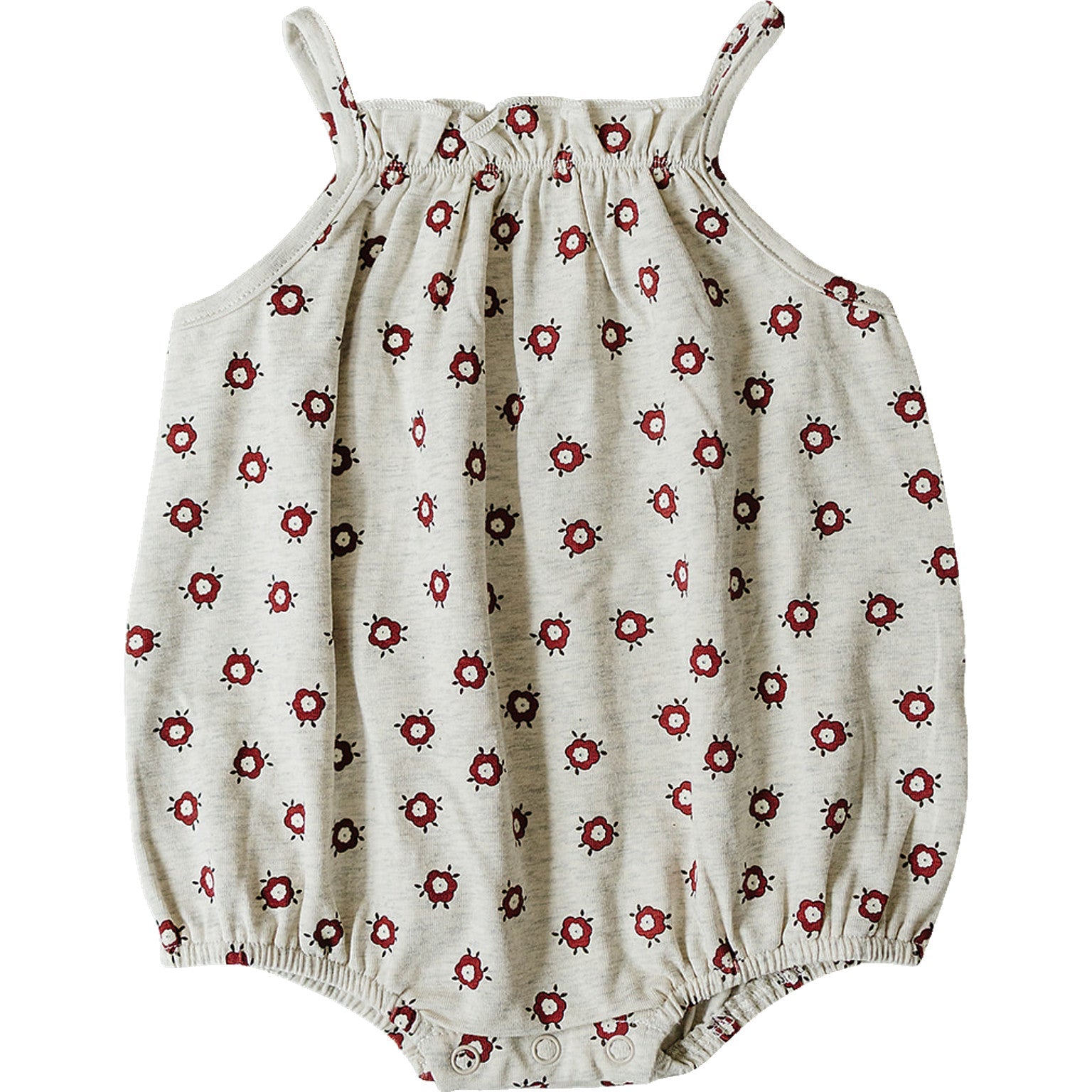 Floral Tank Bubble Romper | Milk & Baby