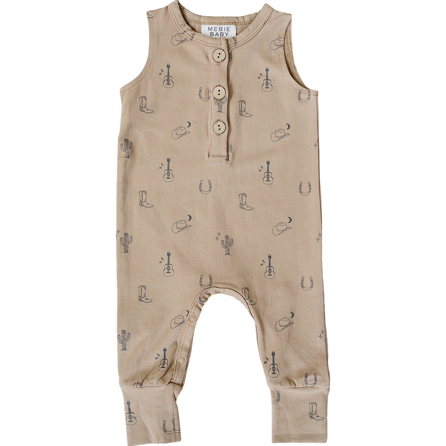 Western Tank Romper | Milk & Baby