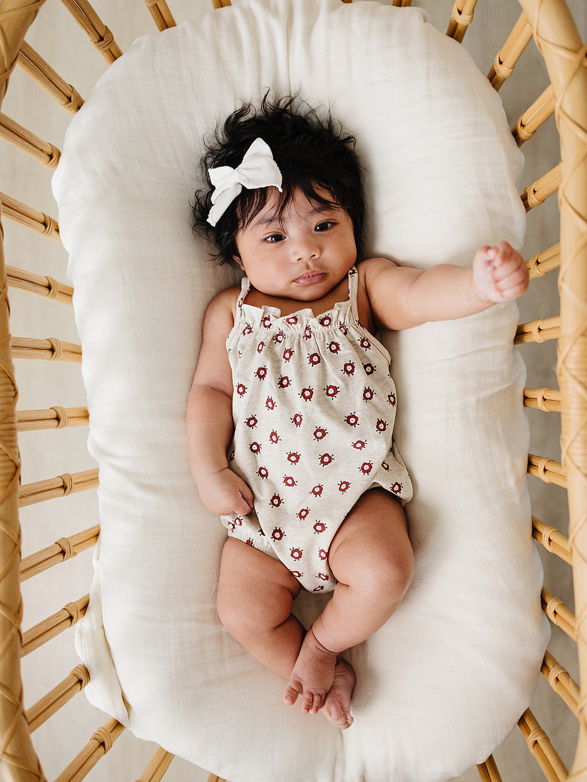 Floral Tank Bubble Romper | Milk & Baby