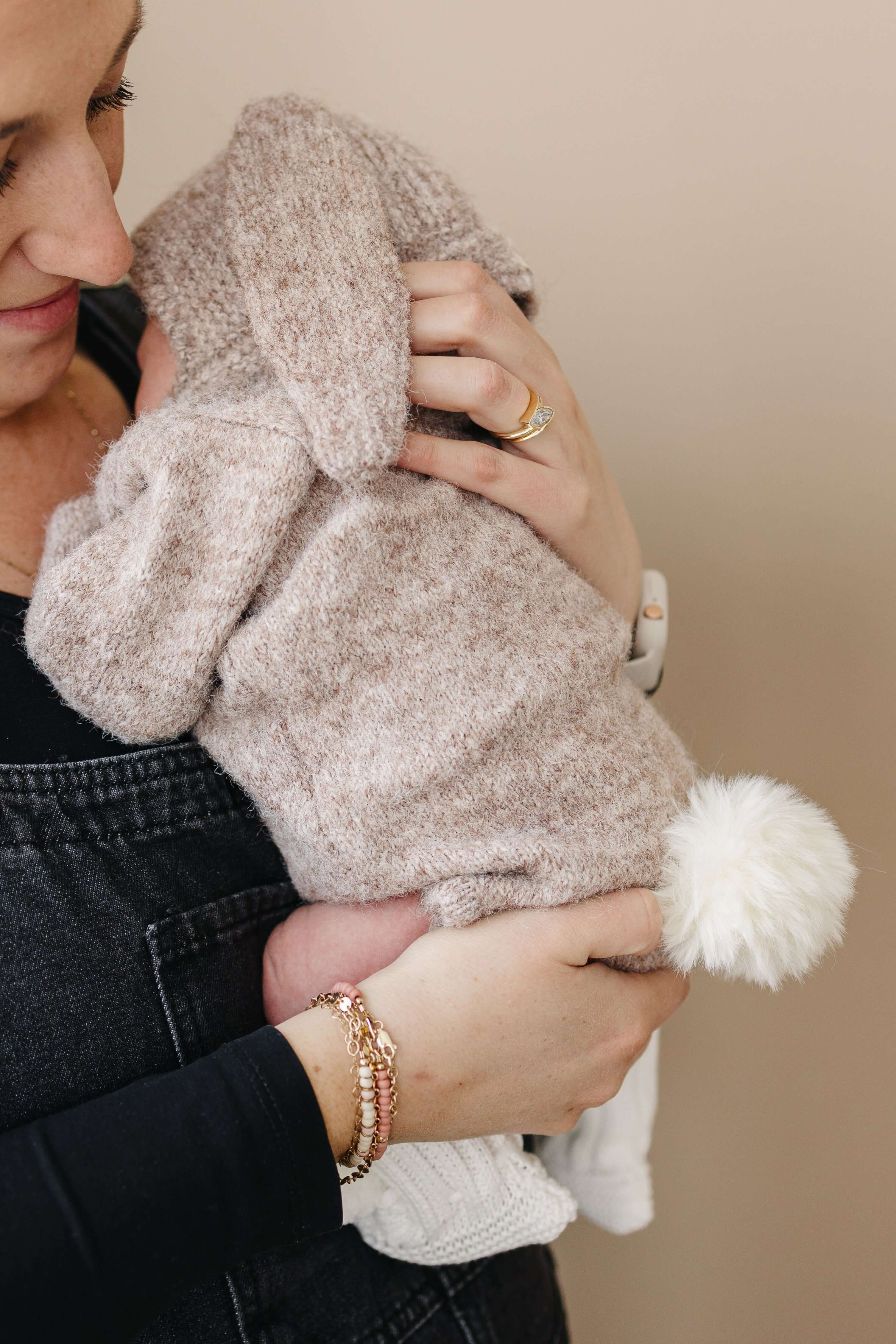 Luna + Luca Bunny Ear Bonnet | Milk & Baby