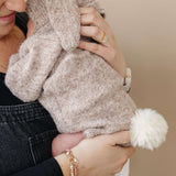 Luna + Luca Cozy Bunny Romper