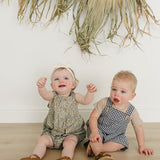 Golden Meadow Bubble Romper | Milk & Baby