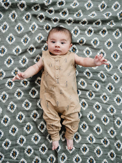 Western Tank Romper | Milk & Baby