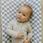Oatmeal Bamboo Footed Zipper | Milk & Baby