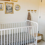 Liberty Floral Muslin Crib Sheet | Milk & Baby
