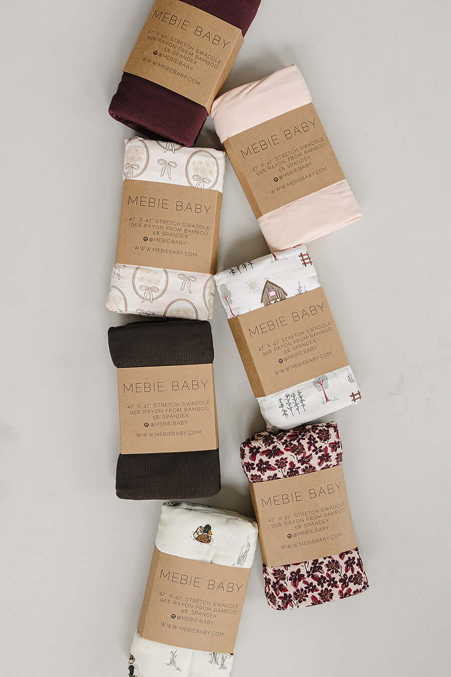 Farmhouse Bamboo Stretch Swaddle | Milk & Baby