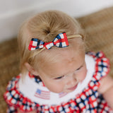 All American Plaid Hair Bows