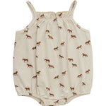 Horse Tank Bubble Romper | Milk & Baby