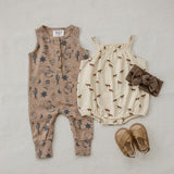Horse Tank Bubble Romper | Milk & Baby