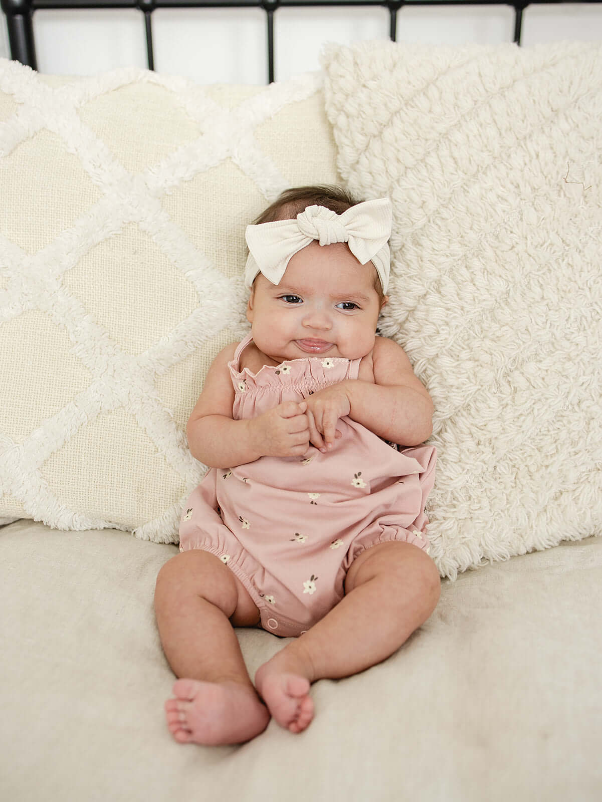 Floral Tank Bubble Romper | Milk & Baby