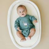 Silly Goose Bamboo Baby Romper | Milk & Baby