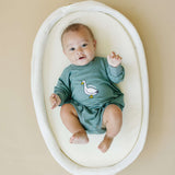Silly Goose Bamboo Baby Romper | Milk & Baby