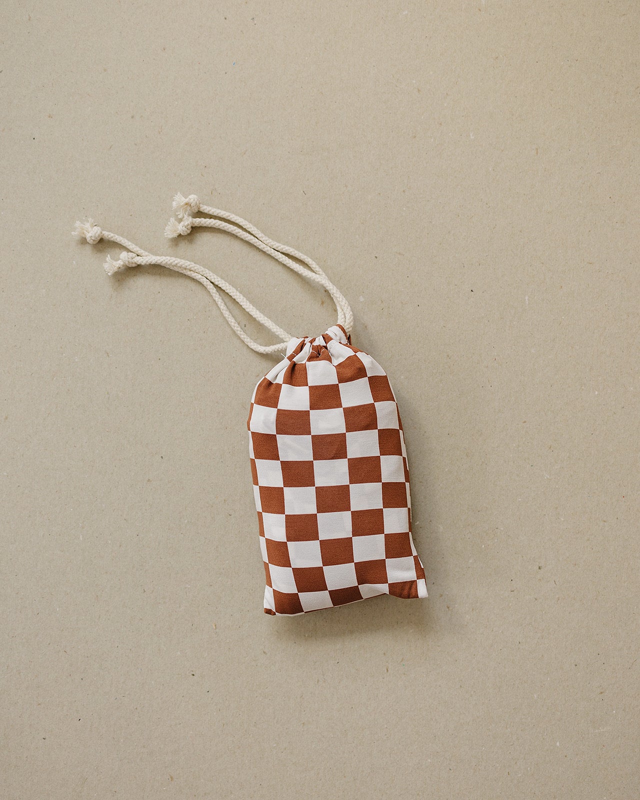 Rust Checkered Bamboo Multi-Use Cover | Milk & Baby