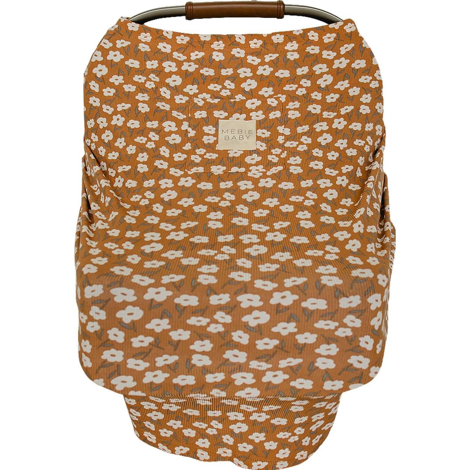 Mustard Floral Bamboo Multi-Use Cover | Milk & Baby
