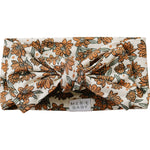 Cream Magnolia Bamboo Head Wrap | Milk & Baby