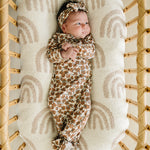 Cream Magnolia Bamboo Knot Gown | Milk & Baby