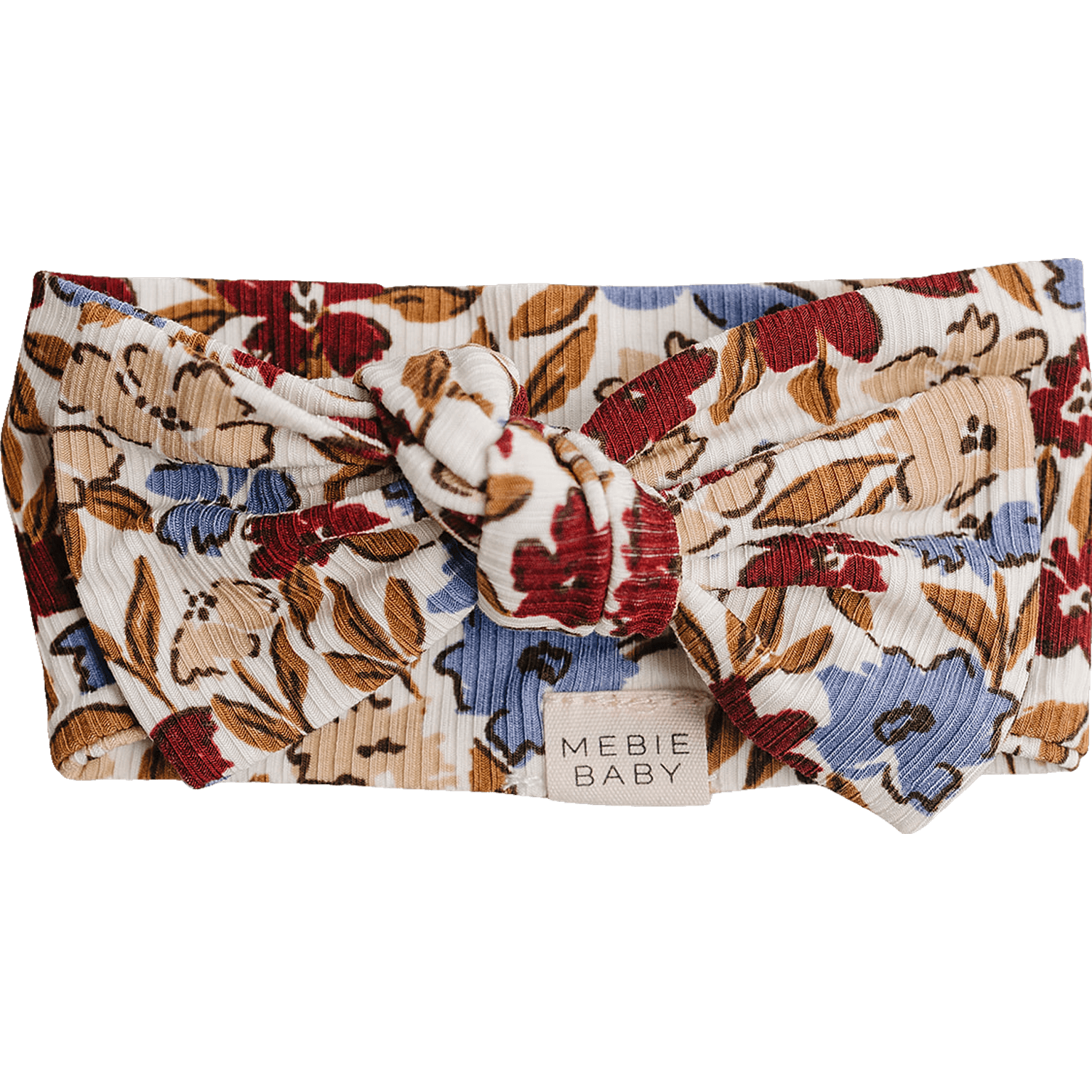 Desert Floral Ribbed Bamboo Head Wrap | Milk & Baby