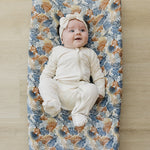 Paradise Palms Muslin Changing Pad Cover | Milk & Baby