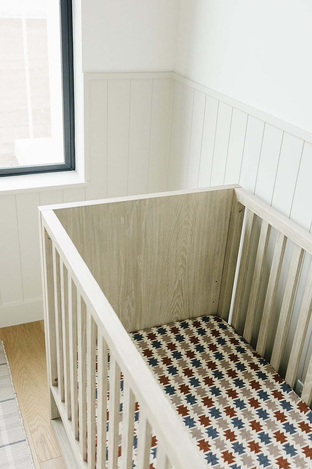 Western Aztec Muslin Crib Sheet | Milk & Baby