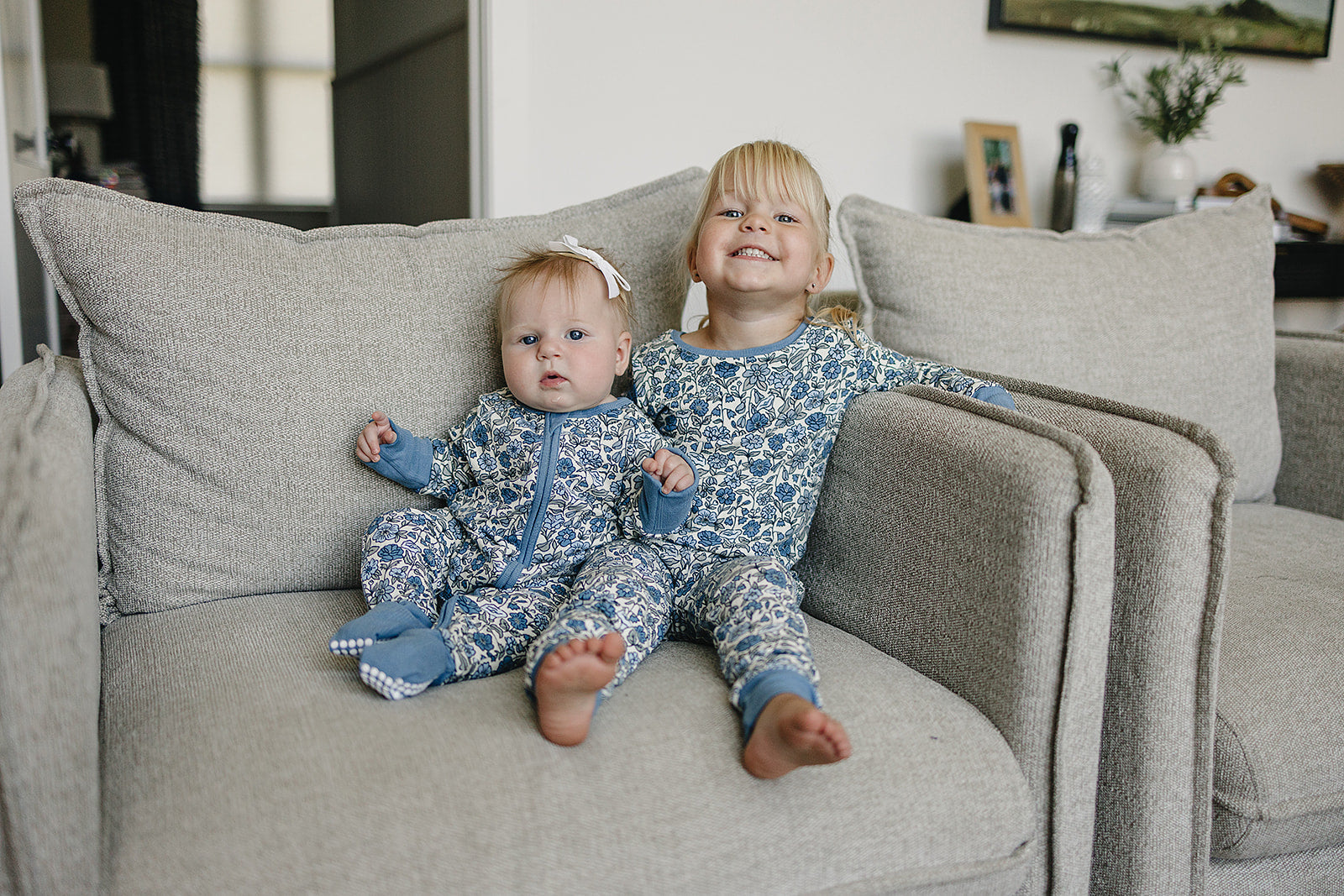 Bluebell Pointelle Bamboo Zipper | Milk & Baby