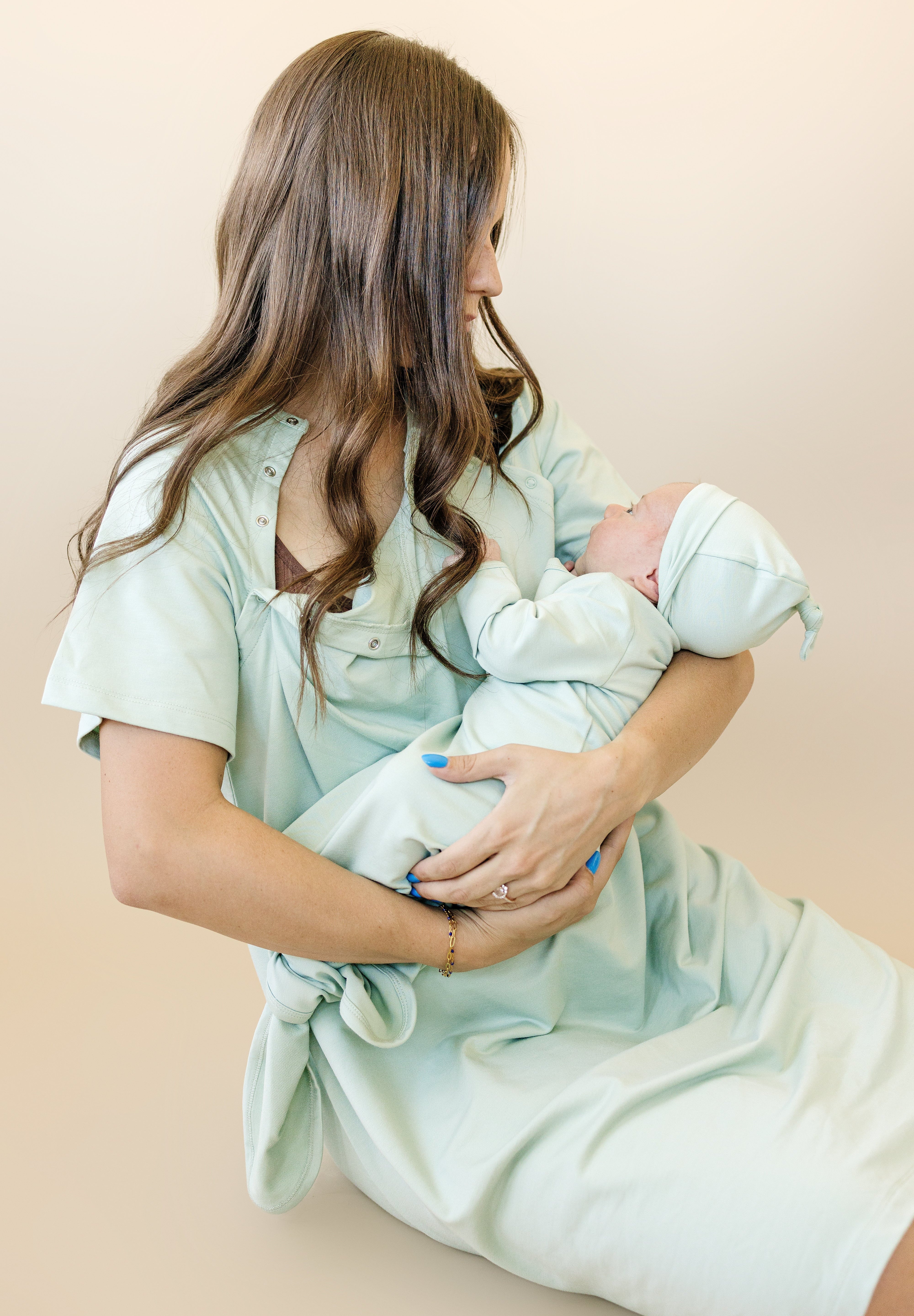 Bamboo Labor & Delivery Gown | Milk & Baby