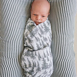 Forest Muslin Swaddle Blanket | Milk & Baby