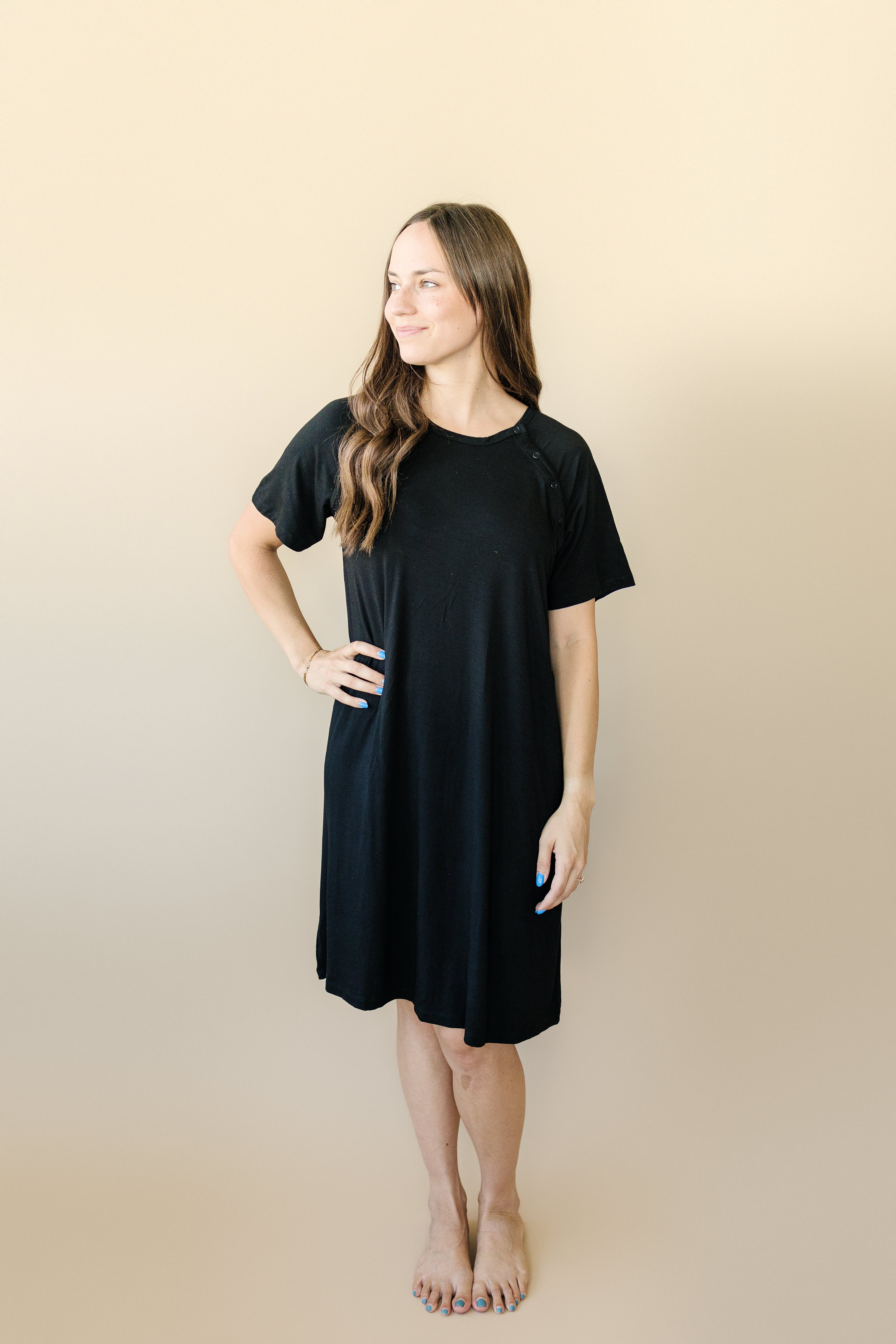 Bamboo Labor & Delivery Gown | Milk & Baby