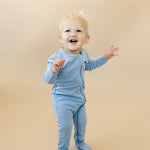 Bamboo Footed Zippy Romper | Milk & Baby