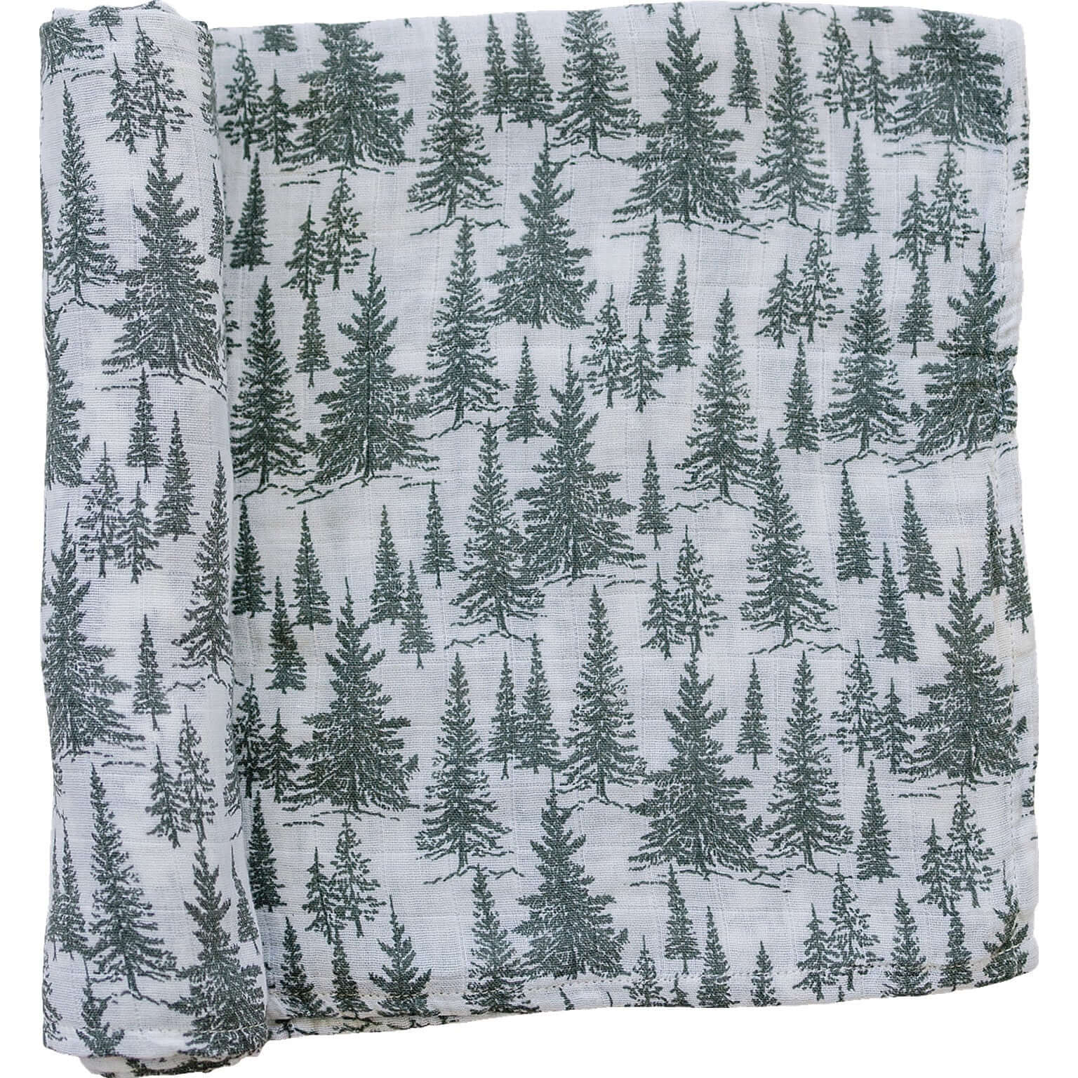 Forest Muslin Swaddle Blanket | Milk & Baby
