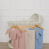Oatmeal Knit Button Romper