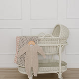 Oatmeal Knit Button Romper