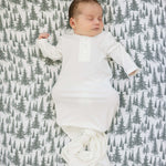 Forest Muslin Crib Sheet | Milk & Baby
