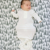 Forest Muslin Crib Sheet | Milk & Baby
