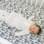 Forest Muslin Crib Sheet | Milk & Baby