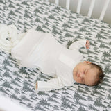 Forest Muslin Crib Sheet | Milk & Baby
