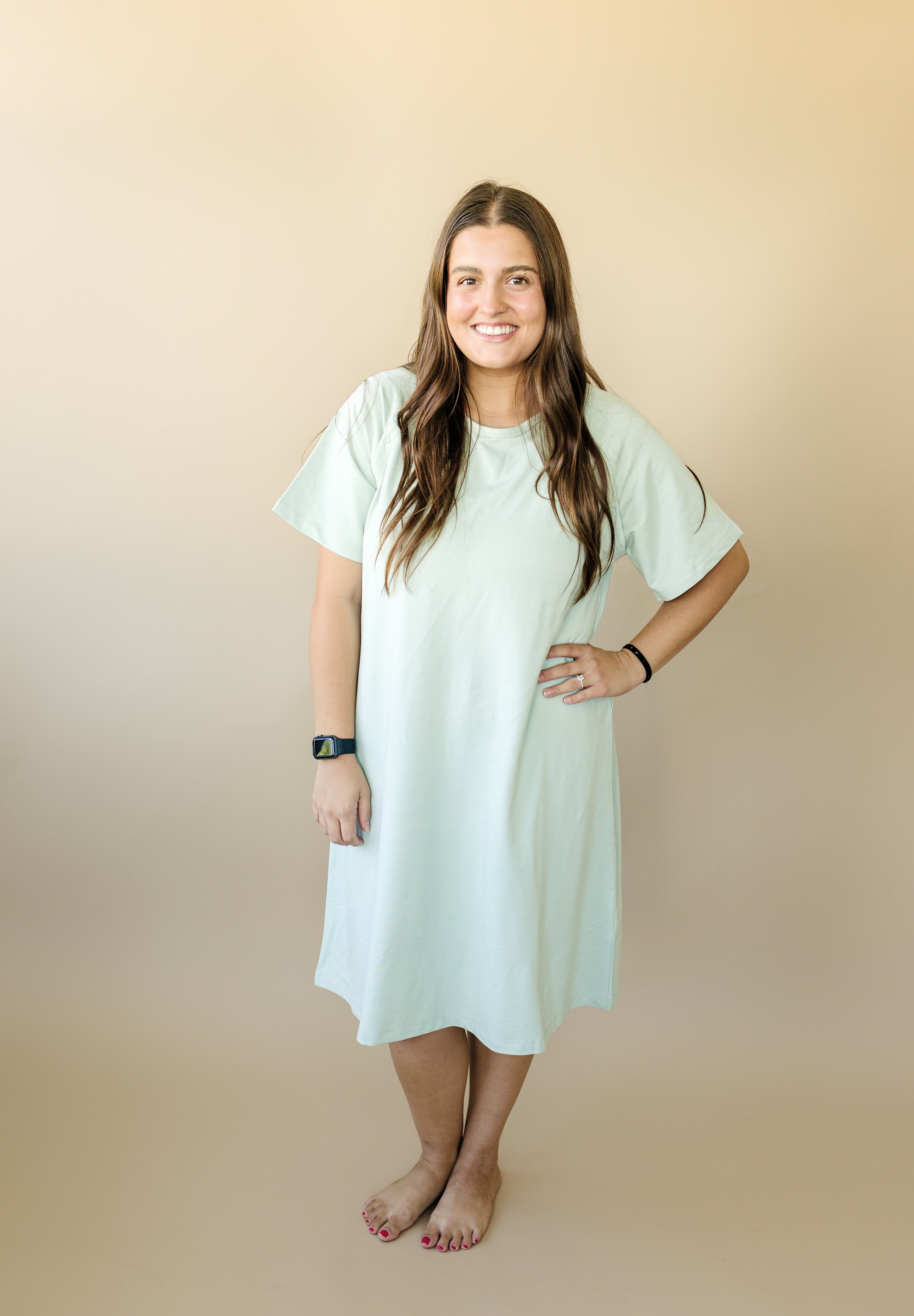 Bamboo Labor & Delivery Gown | Milk & Baby