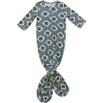 Southwest Aztec Ribbed Bamboo Knot Gown | Milk & Baby