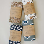 Southwest Aztec Ribbed Bamboo Stretch Swaddle | Milk & Baby