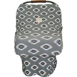 Southwest Aztec Ribbed Bamboo Multi-Use Cove | Milk & Baby