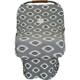 Southwest Aztec Ribbed Bamboo Multi-Use Cove | Milk & Baby