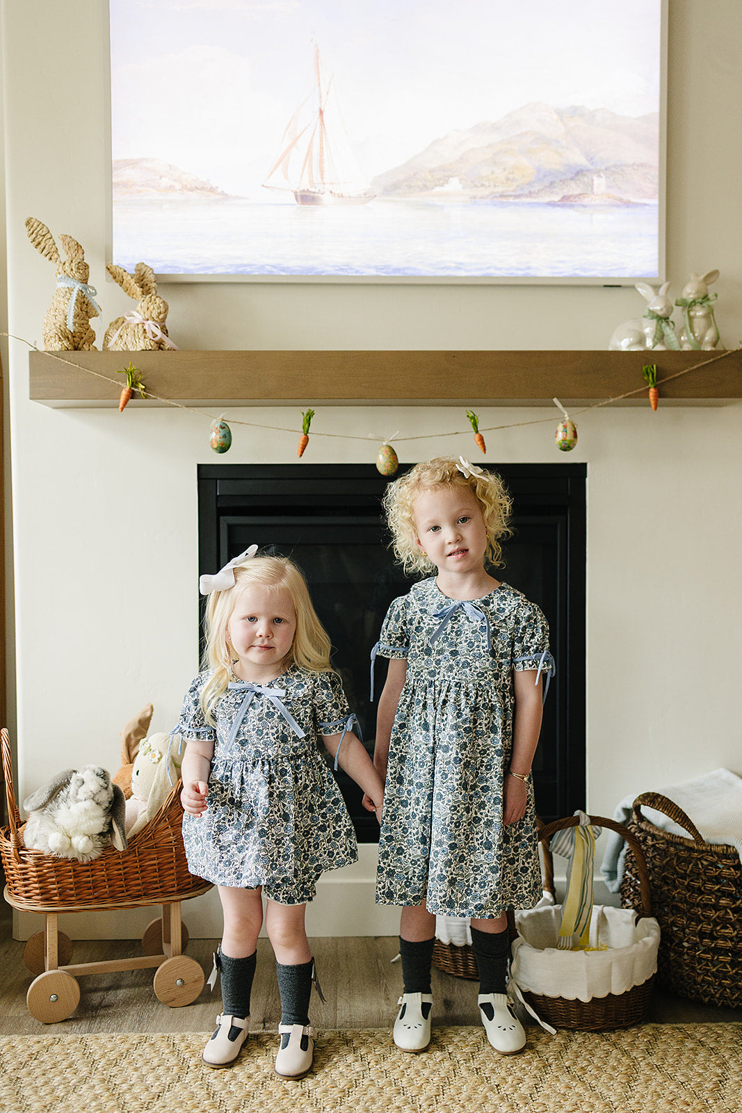 Spring Floral Bloomer Set | Milk & Baby