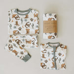 Outlaw Cowboy Ribbed Bamboo Zipper | Milk & Baby